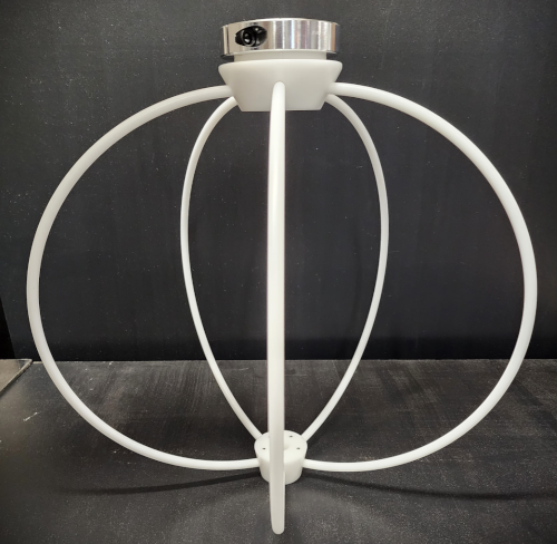 NozzleGuard Protection System - White protective device with circular guard rings around a central nozzle