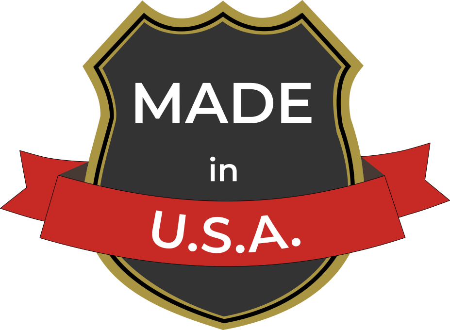 Made in the USA - Shield badge